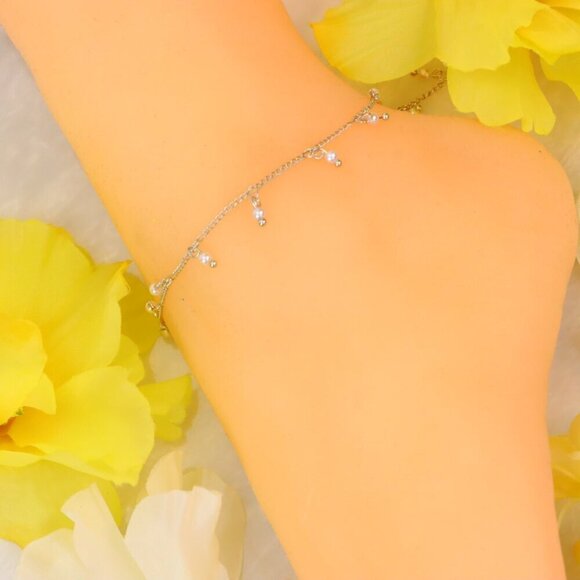 Minimalist Anklet, Sleek & Modern Design, Women’s Fashion, YC110313-A - Picture 9 of 10
